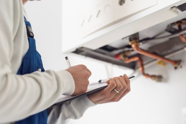 boiler service plan in operation